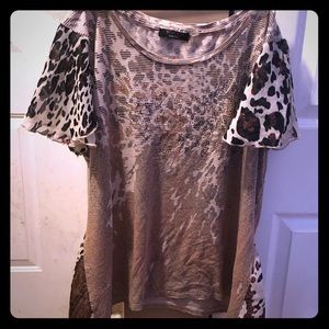 Large leopard print shirt by Fylo London